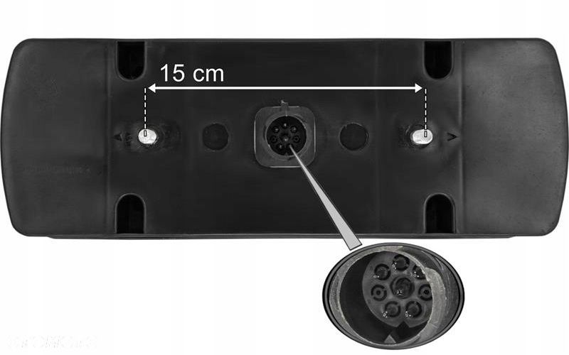 mercedes atego lampa zespolona tył prawa 0025446903 - 2