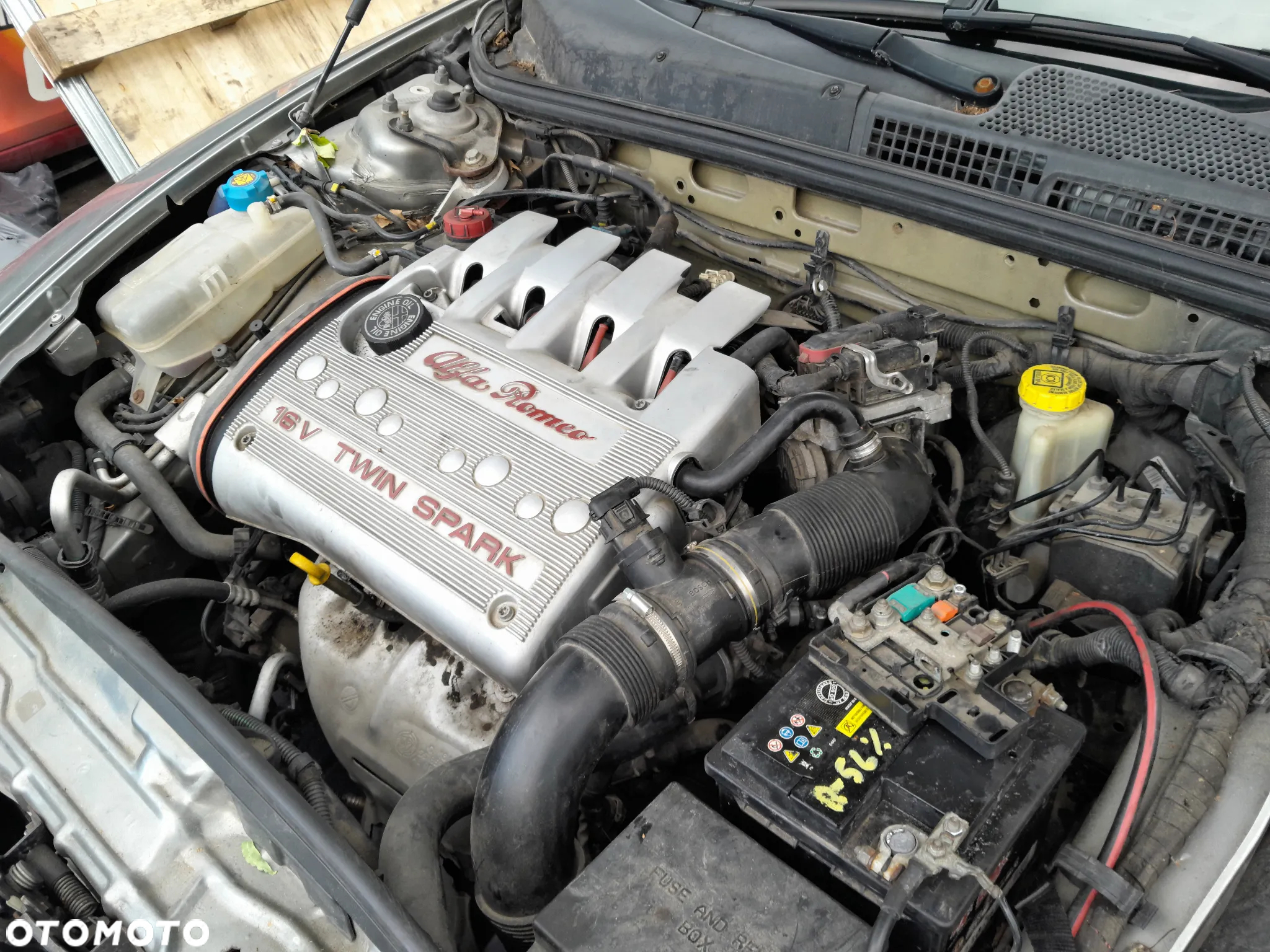 Silnik kompletny Alfa Romeo 147 04-10r. 1.6 16v Twin Spark AR32104 188 000km - 3