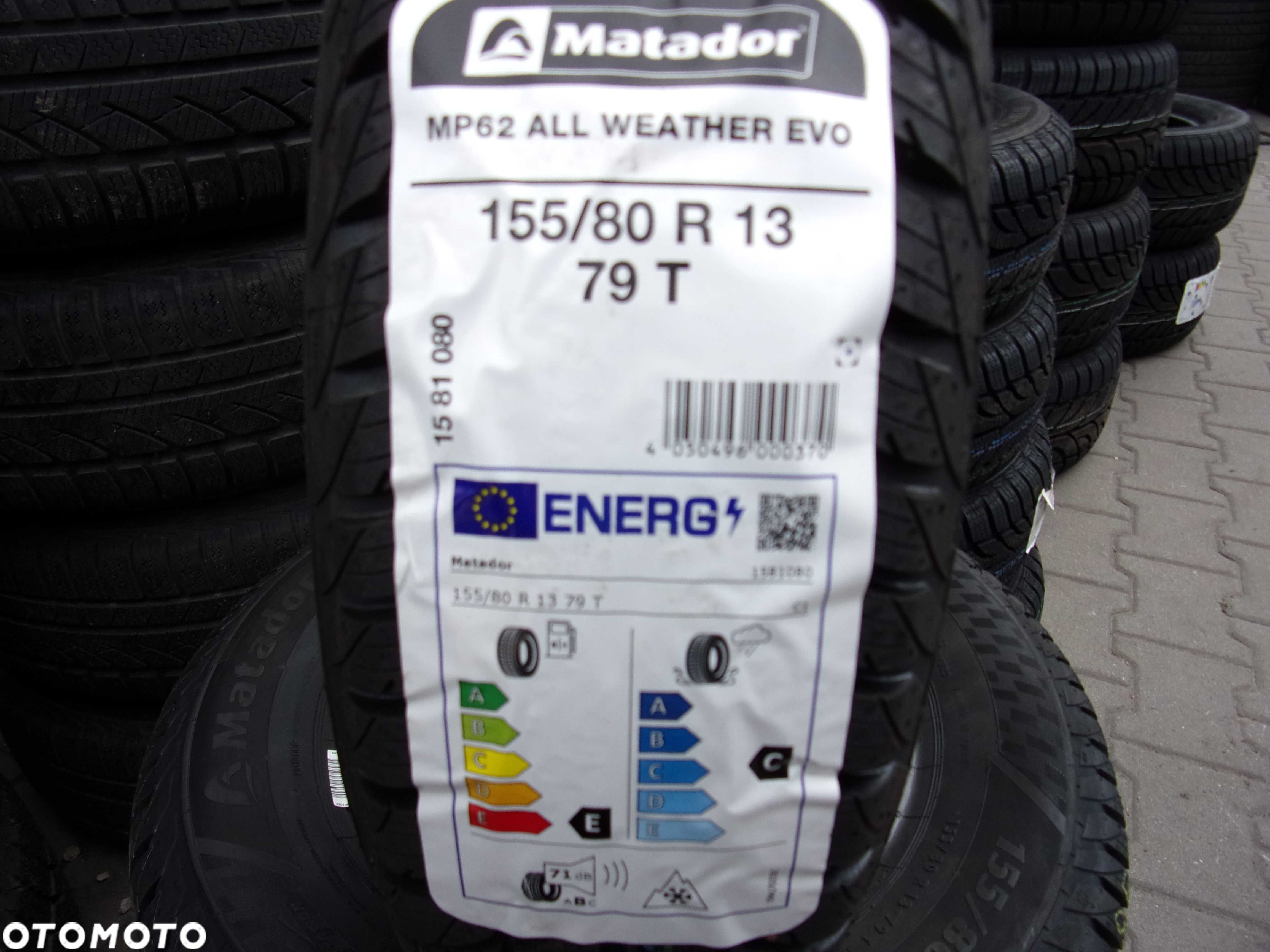 Nowe opony całoroczne wielosezonowe 155/80/13 Matador 2024r - 3