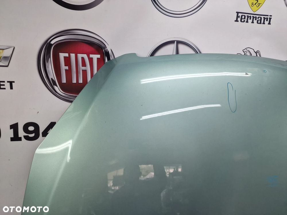 PEUGEOT 307 02- ŁADNA MASKA , KOLOR JASNOZIELONY  , NR AUKCJI NM95 - 4