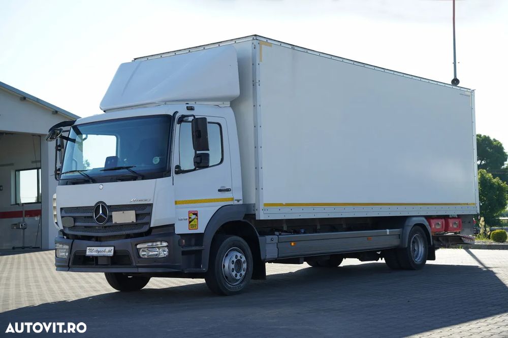 Mercedes-Benz ATEGO 1218 / 4X2 / CONTAINER / DHOLLANDIA LIFT - 1.500 KG / ROLLER - 2