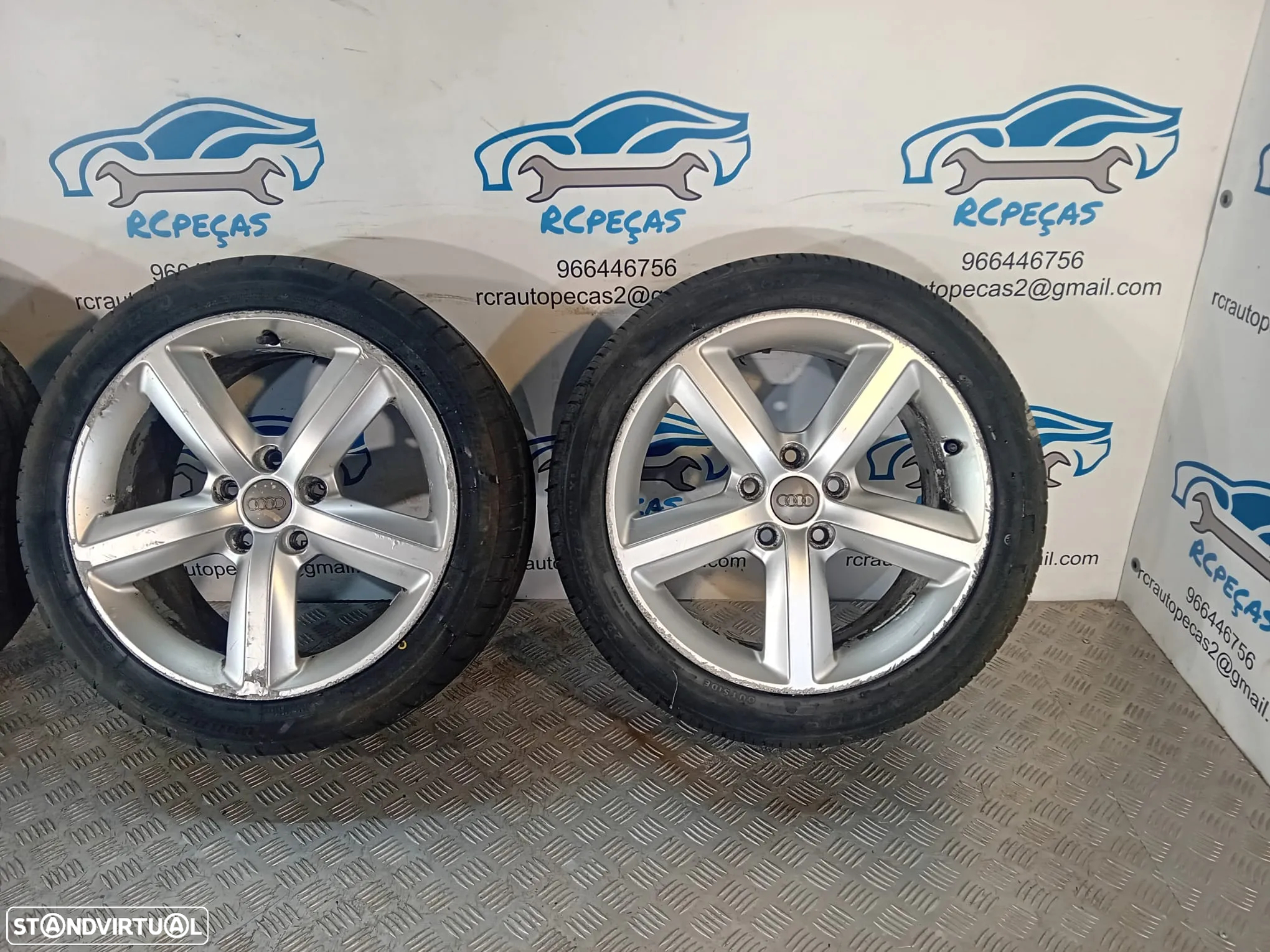 Jantes 17 originais Audi A3 8P S-line Ronal 8P0601025AL - 6