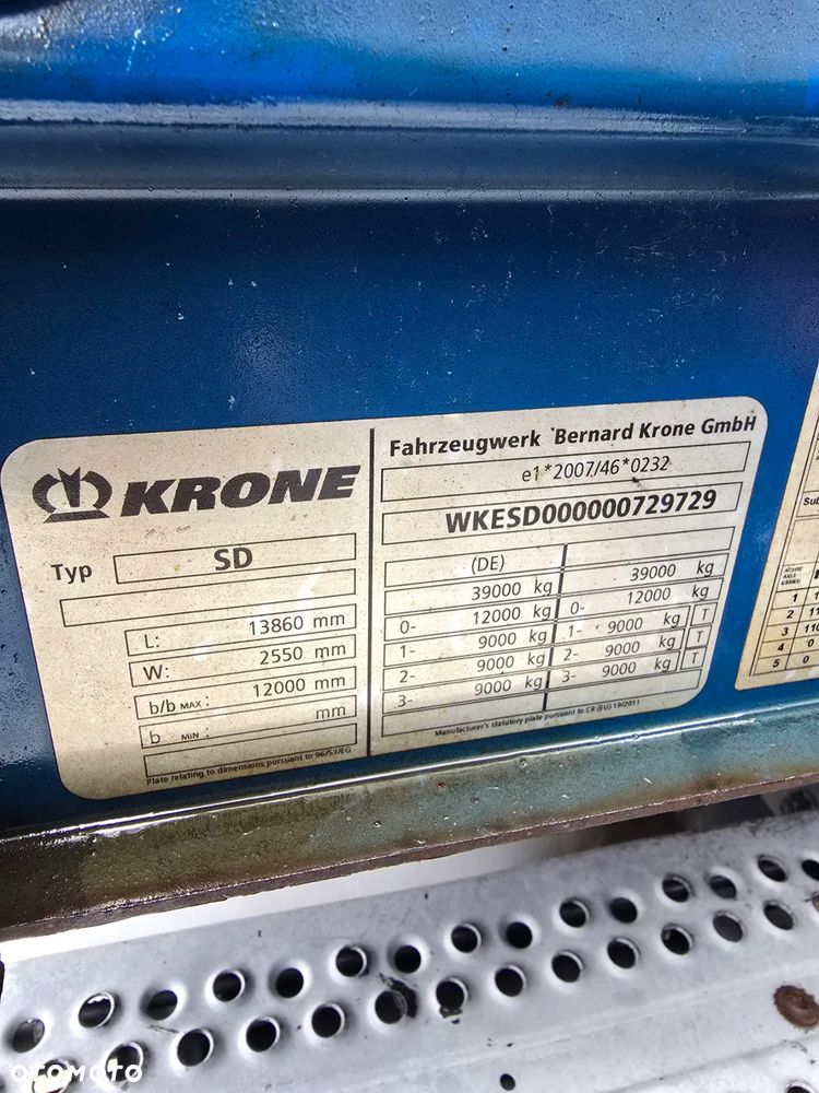 Krone mega BPW bębny - 17