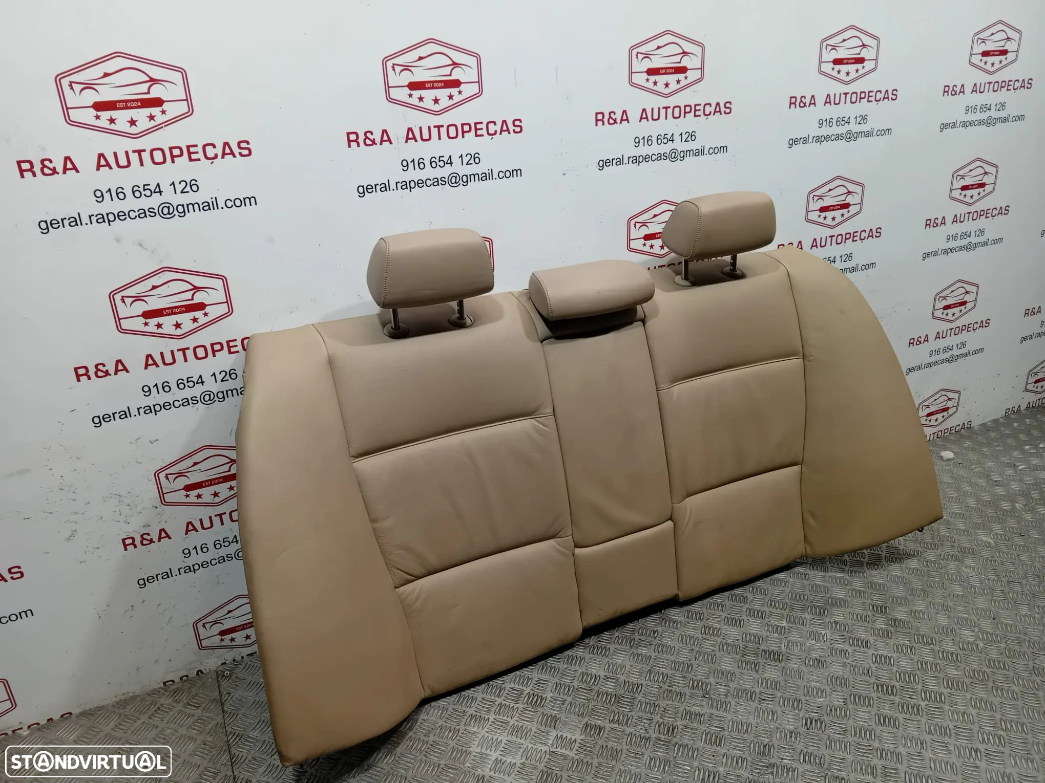 Conjunto de Bancos Bmw E90 em Pele Original - 6