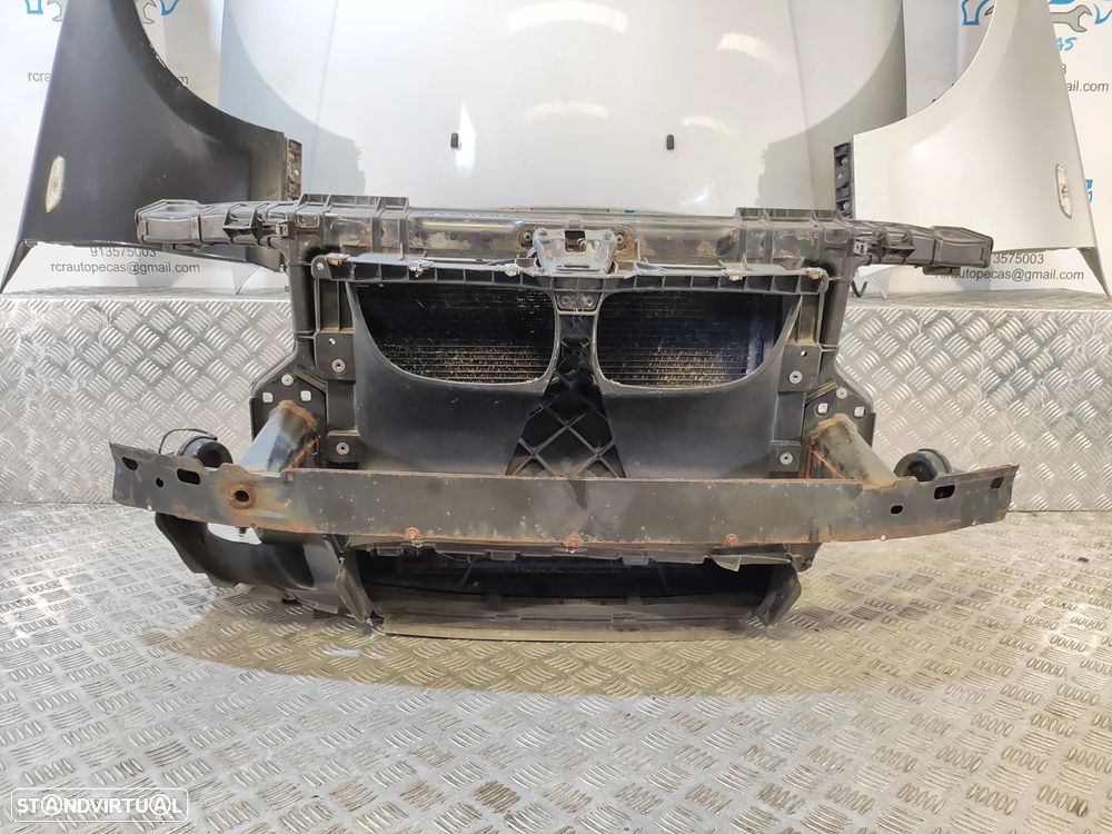 FRENTE COMPLETA BMW SERIE 1 E87 E81 LCI CAPOT PARACHOQUES SENSORES GUARDA-LAMAS OTICAS RADIADOR VENTILADOR FRENTE FIBRA REFORÇO - 7