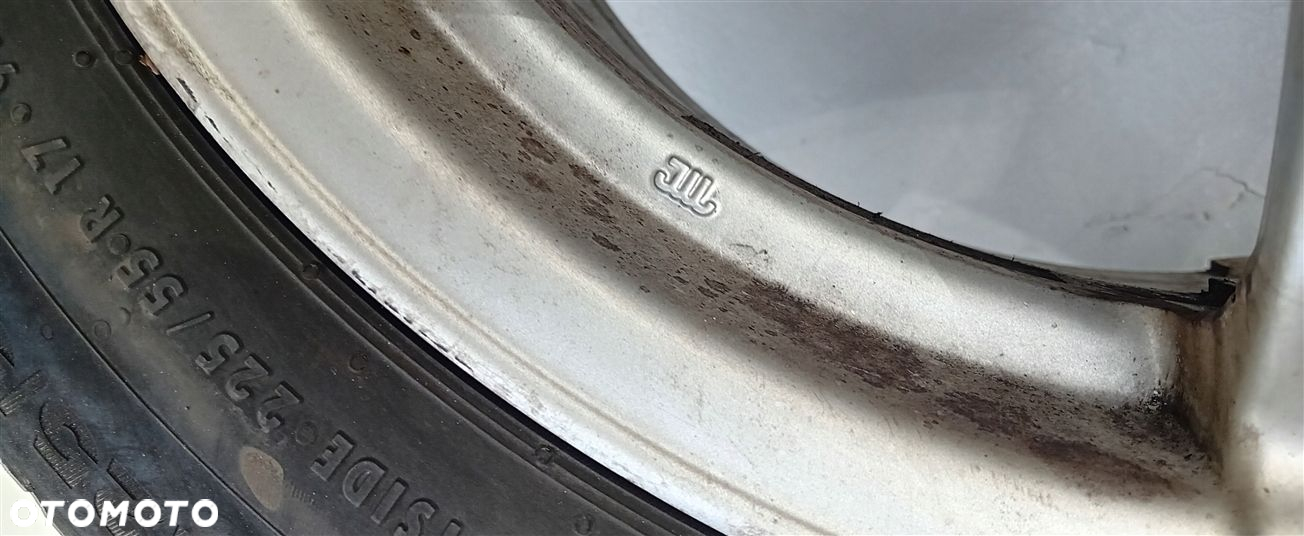 KOŁA ALUFELGI OPONY WINTERCONTACT CITROEN C5 III X7 5x108 225/55R17 17 - 9
