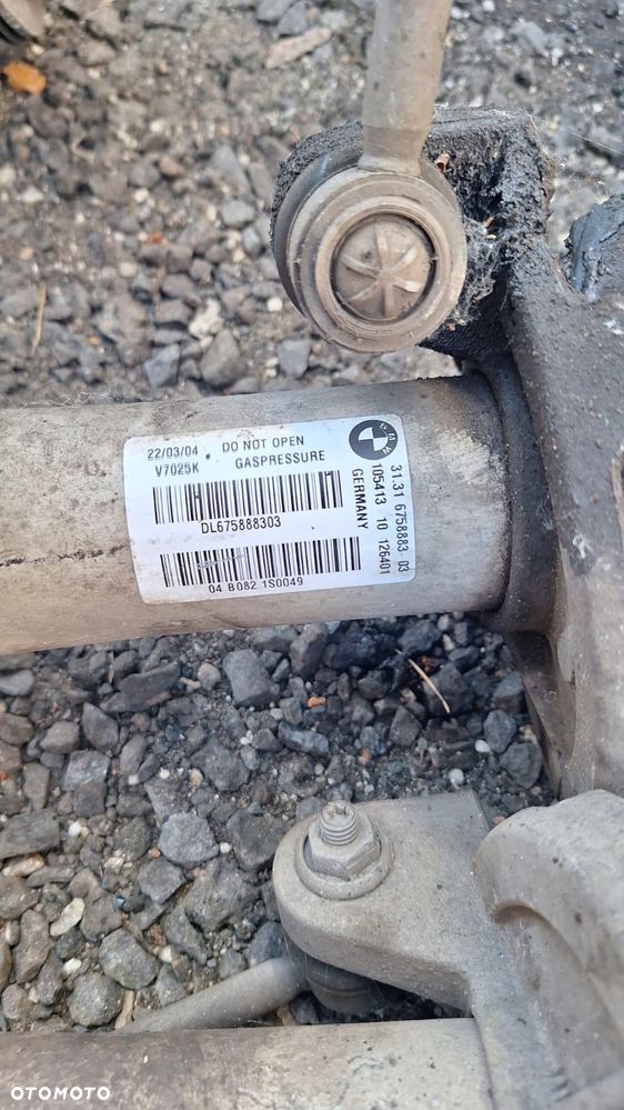 Amortyzatory Bmw e65 przód przednie lewy prawy komplet EDC z podłączeniem elektrycznym - 3