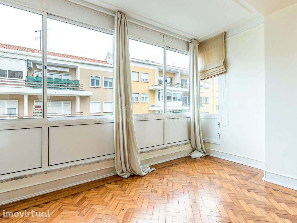 Apartamento T3 para arrendamento, sem móveis em Alvalade - Grande imagem: 4/25