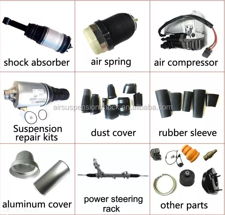 Perna aer TELESCOP VW AUDI BMW PORSCHE MERCEDES fata spate stanga dreapta compresor bloc de valve - 14