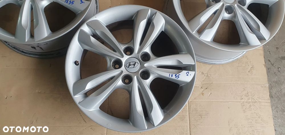 Alufelgi felgi aluminiowe alusy 5x114.3 R17 6,5J R17 Hyundai ix35 52910-2S200 - 3