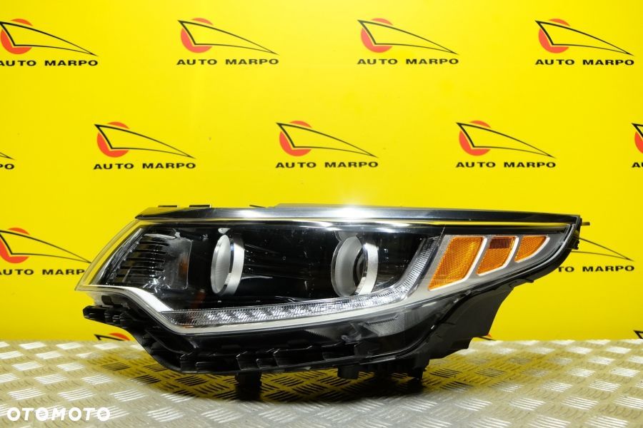 KIA OPTIMA 2015- REFLEKTOR LAMPA ZWYKŁA SOCZEWKOWA Z LED L USA - 4