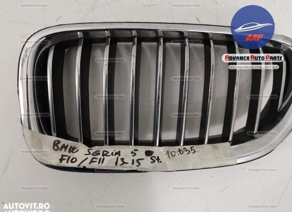 Grila nara stanga originala BMW Seria 5 F07/F10/F11 [facelift] 2013 20 - 4
