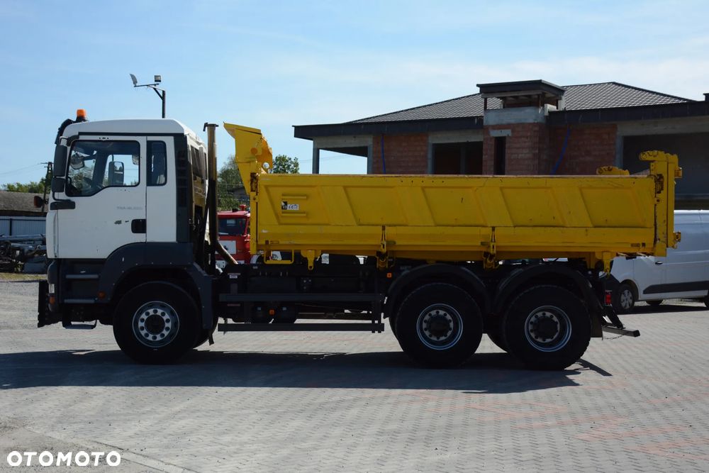 MAN TGA 33.360 / 2008r / Euro 5 / Hydroburta / Specjalny / Czołownica / MEILLER - 14