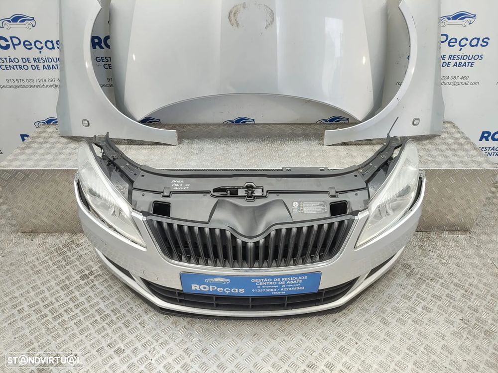 Frente Completa Skoda Fabia Mk2 5J Facelift de 2010 a 2014 Gasolina Original - 13
