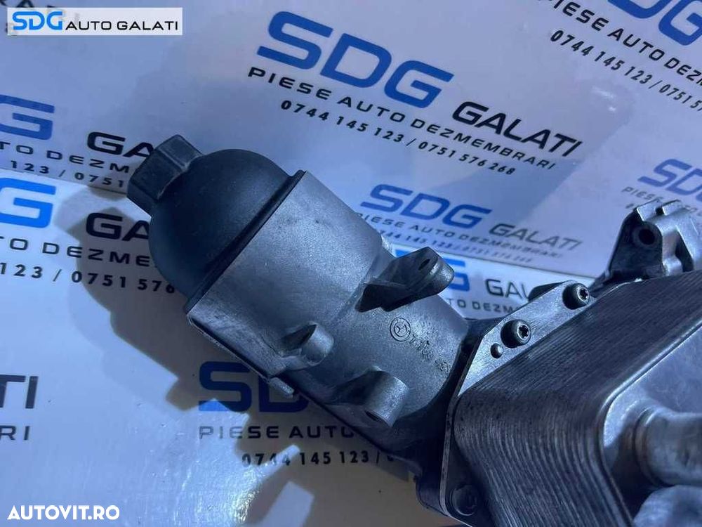 Corp Carcasa Filtru Ulei Termoflot Radiator Racitor Ulei BMW Seria 5 E60 E61 525 2.5 D 2003 - 2010 Cod 7788453 [AV0767] - 6