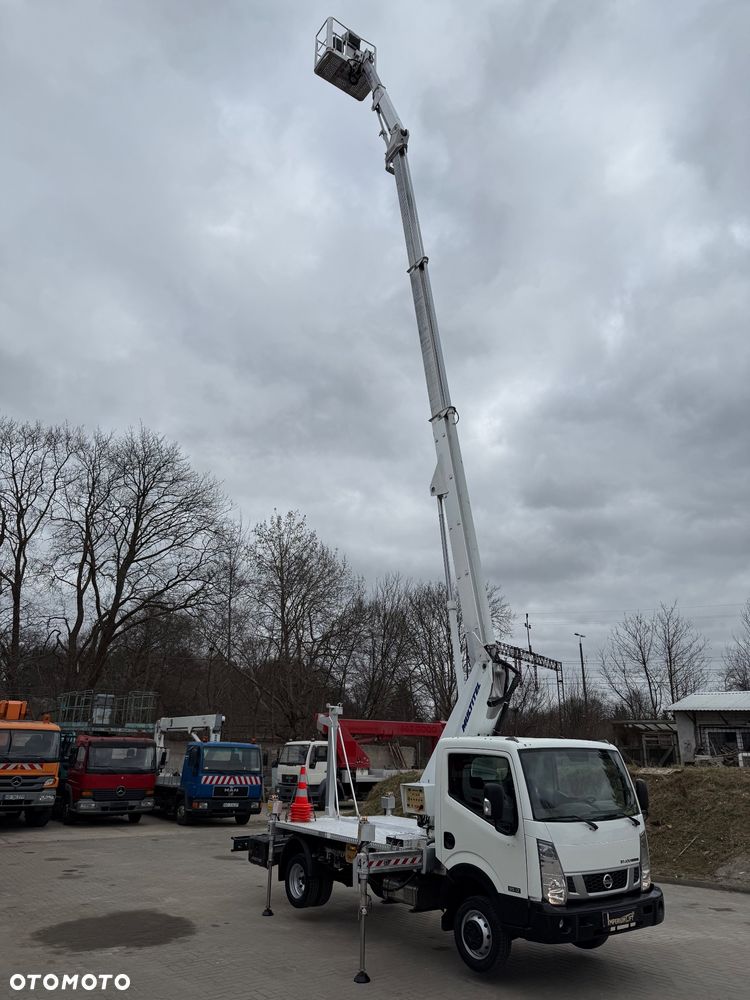 Nissan Podnośnik Koszowy Multitel MJ 201 21 Metrów 13 w Bok Tylko 960 MTH ! Kosz 225  KG! Zwyżka! Ogon  ! UDT! jak Wumag Ruthmann GSR - 21