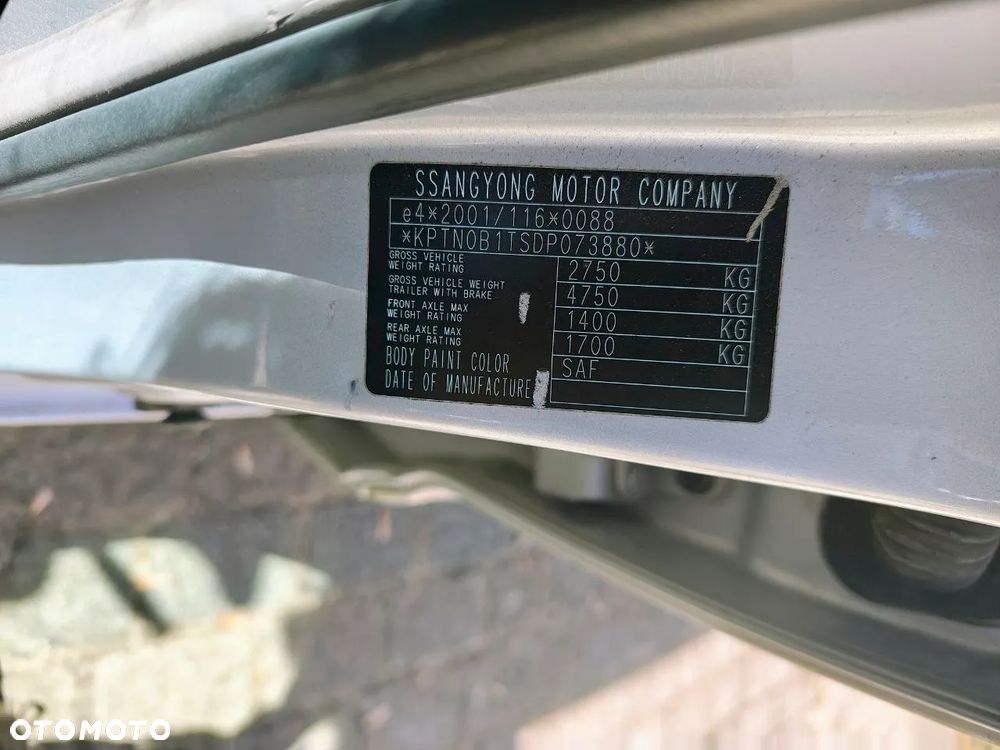 SsangYong/KGM Rodius 2.0 e-XDi200 Sapphire - 7