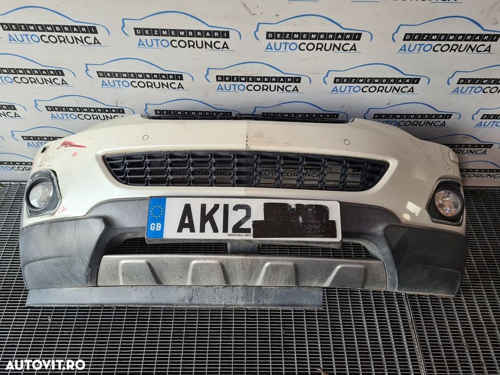 Bara fata Opel Antara Facelift 2010 - 2015 CREM (1047) model fara spalatoare far CRĂPATĂ ... - 1