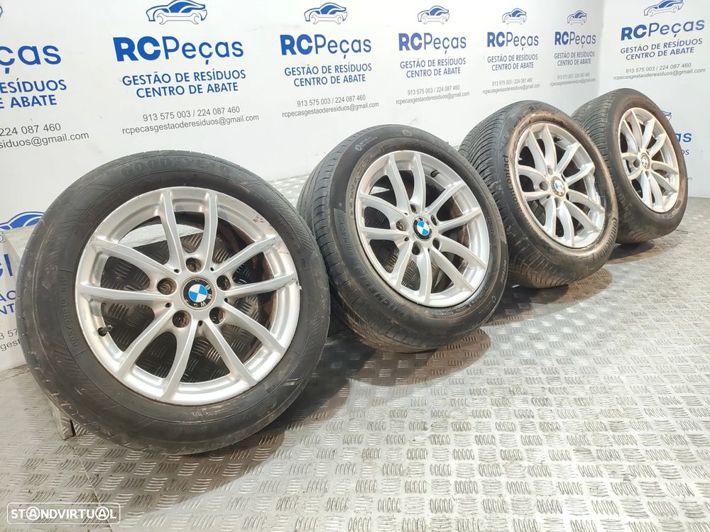 Conjunto jantes Ronal 16 originais BMW Serie 1 F20 F21 7J ET40 5x120 - 2