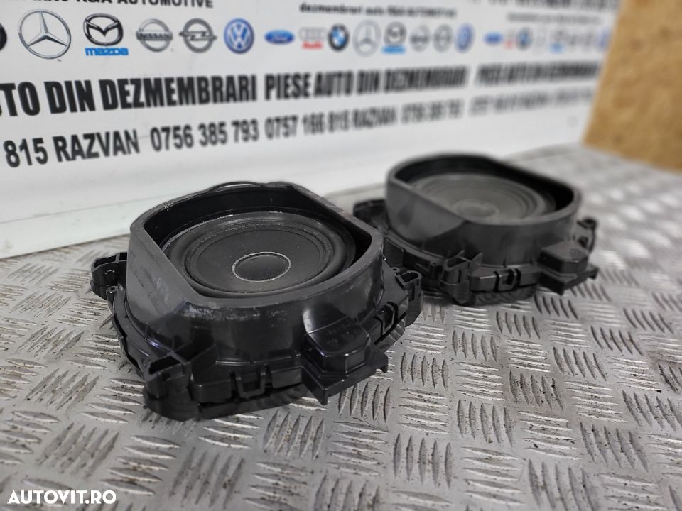 Boxa Difuzor Subwoofer Tub De Bass Bmw X3 X4 X5 X6 F01 F10 F11 F25 F26 F15 F16 Cod 9287756 - 1
