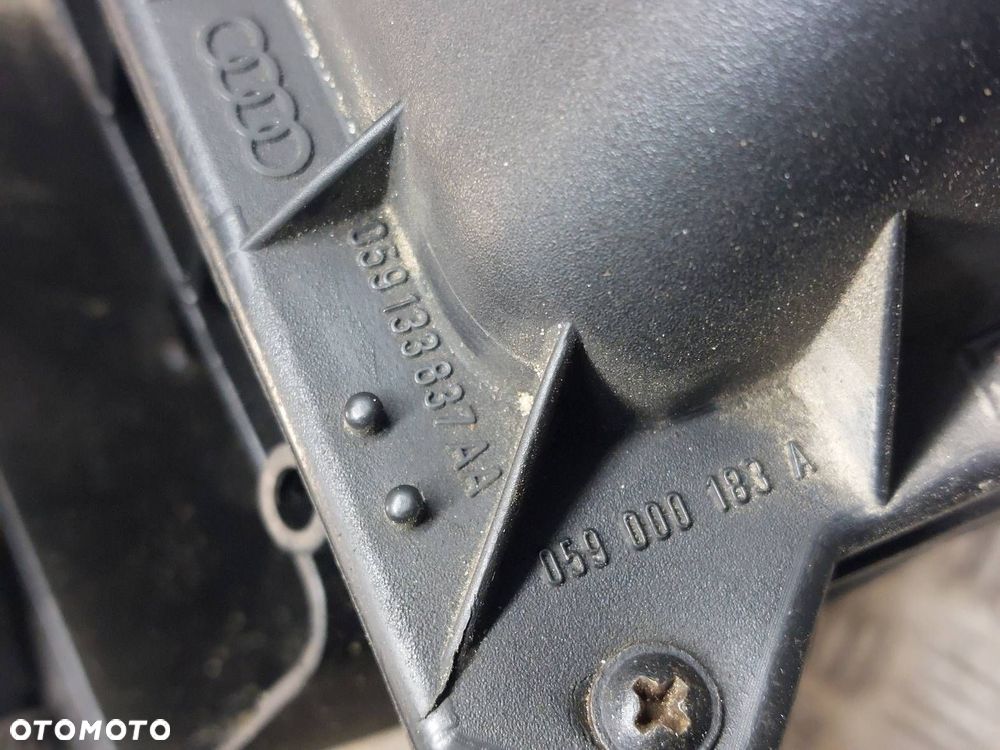 OBUDOWA FILTRA POWIETRZA + PRZEPŁYWOMIERZ + RURA DOLOT AUDI A4 B6 2.5 TDI - 2