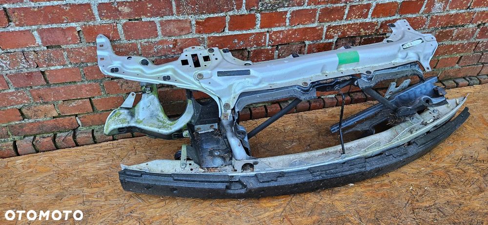 BMW 7 E65 E66 Belka zderzaka przedniego Pas przedni Wzmocnienie czołowe Okular prawy 7135522 - 3