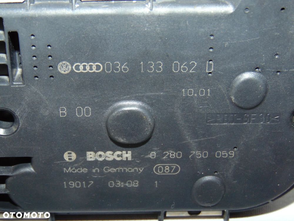 ORYGINAŁ przepustnica 036133062D 0280750059 Audi A2 VW Volkswagen Golf 4 IV Bora 1.6 FSI benzyna 00-06r - 2