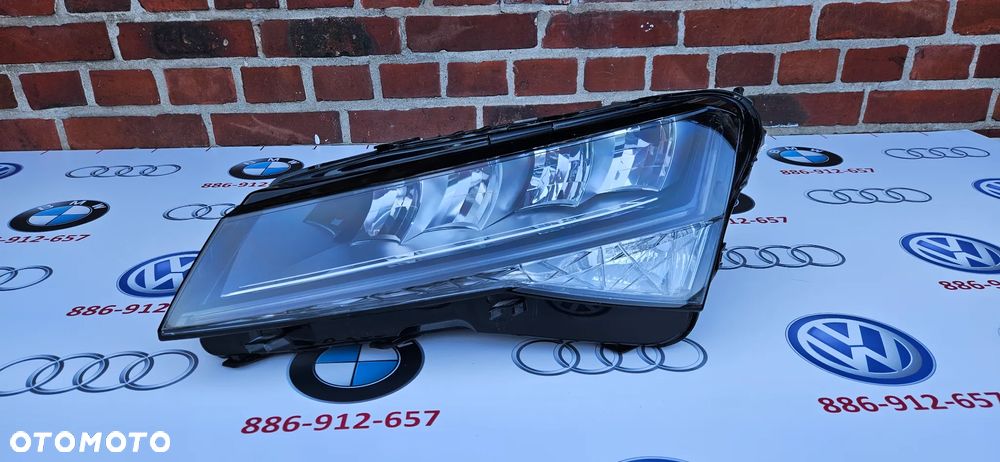 Reflektor Lewy Lampa Lewa 3V1941015C Skoda Superb III 3 LIFT 2019- Crystal Lighting FULL LED ***NOWY - 3