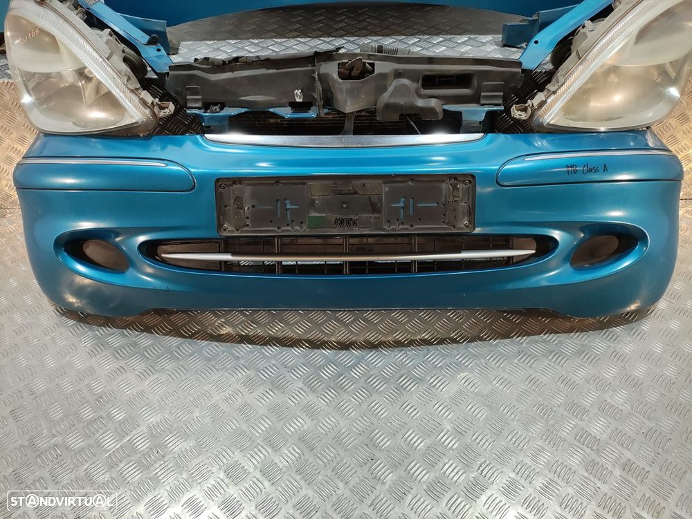 FRENTE COMPLETA MERCEDES BENZ CLASS A W168 CAPOT PARACHOQUES GUARDA-LAMAS OTICA OTICAS RADIADOR VENTILADOR FRENTE FIBRA REFORÇO - 5