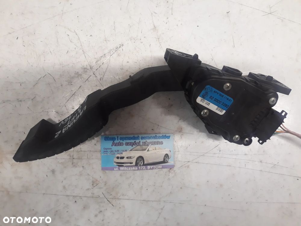 POTENCJOMETR GAZU RENAULT LAGUNA II LIFT 2,0 16V  8200003392 - 1