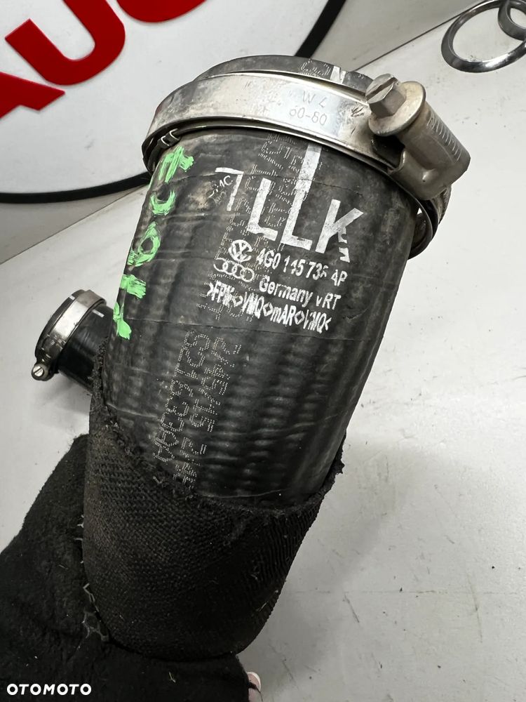 AUDI A6 A7 C7 4G 3.0 BI TDI RURA WĄŻ INTERCOOLERA POWIETRZA 4G0145738AB - 2