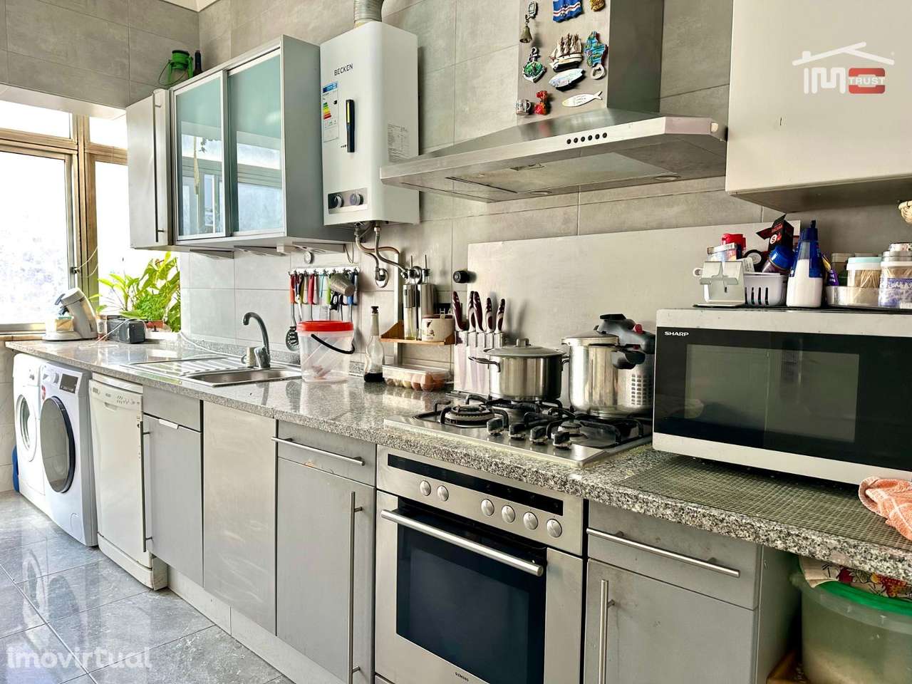 Apartamento T3, 1ºandar, Coz. Semi-Equipada, Muito Luminoso, Marqui... - Grande imagem: 2/30