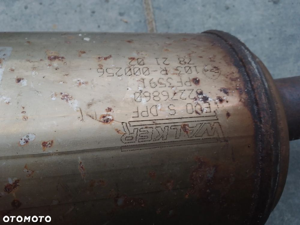 EVO S DPF FAP WALKER wydech 82276860 - 4