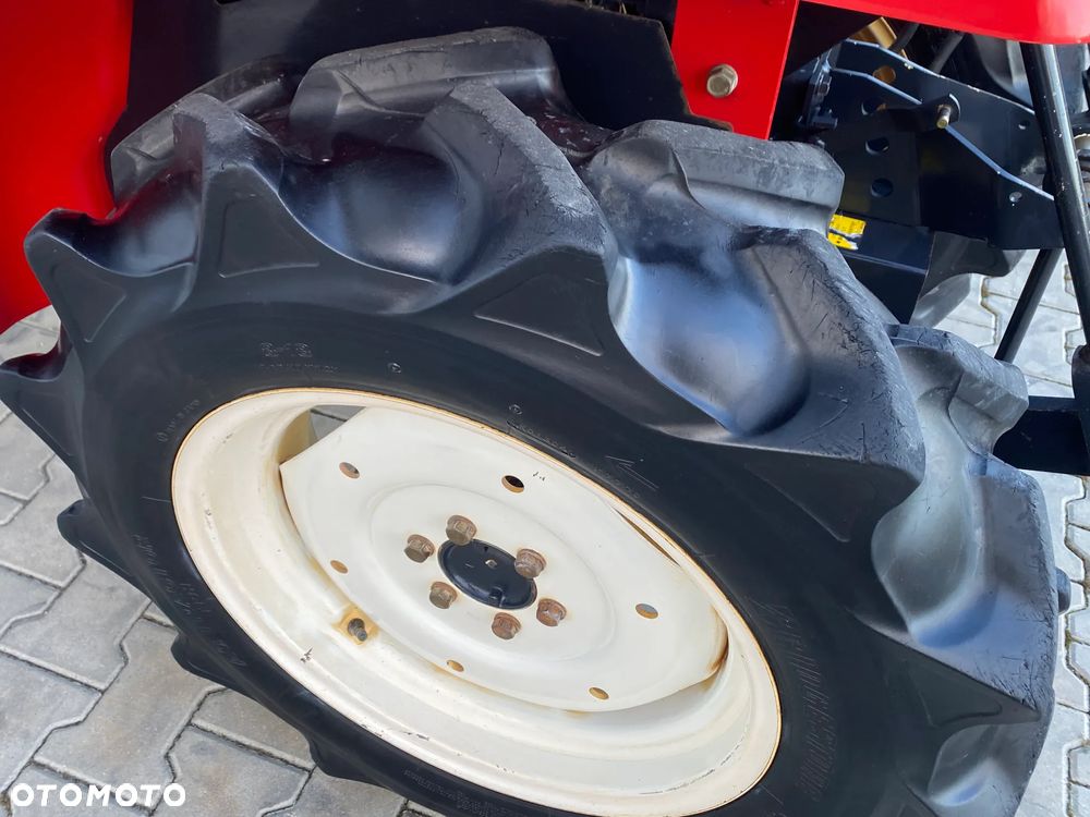 Yanmar AF120 Mini traktor Ciągnik Traktorek 4x4 + Ładowacz czołowy TUR Wspomaganie kierownicy Rewers - 17