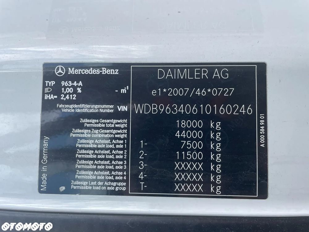 Mercedes-Benz Actros 1845 - 16