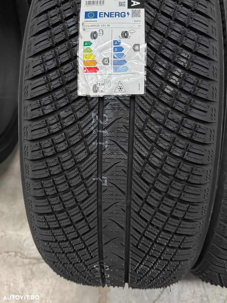 Vând set anvelope 255/40/20-295/35/20 Yokohama de iarnă noi - 5