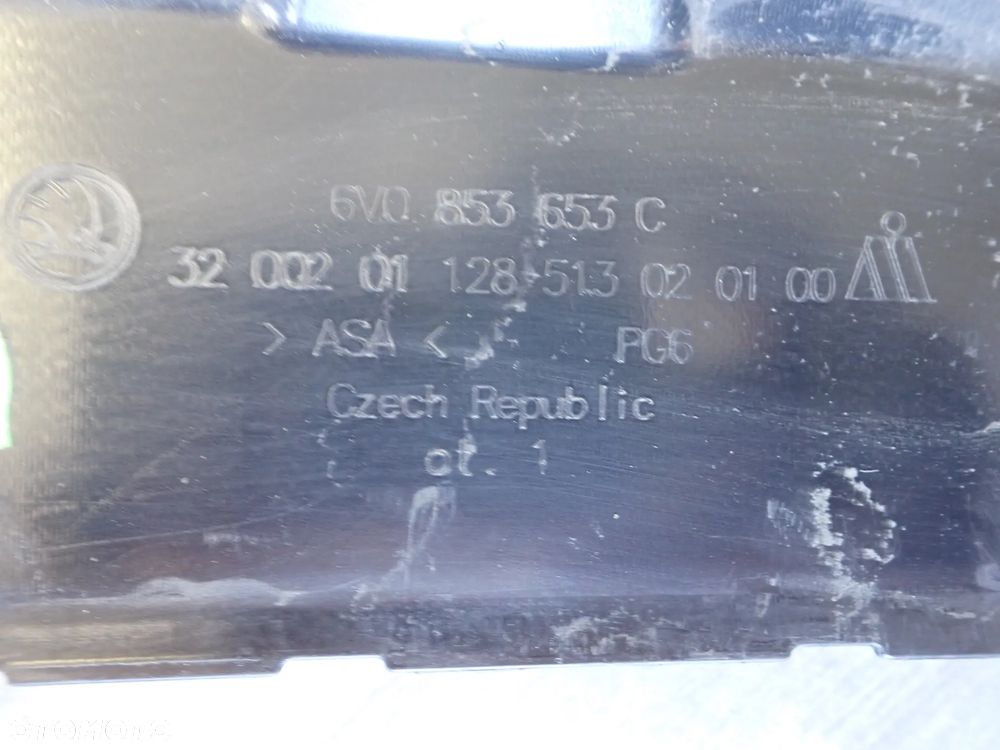 FABIA III LIFT 6V0853653C GRILL ATRAPA PRZEDNIA PRZÓD - 8