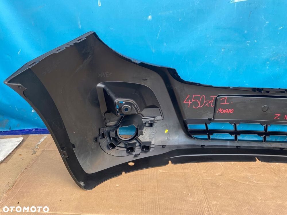 Opel MOVANO 3 10 - zderzak przód przedni pod halogen NOWY ORYGINAŁ - 6