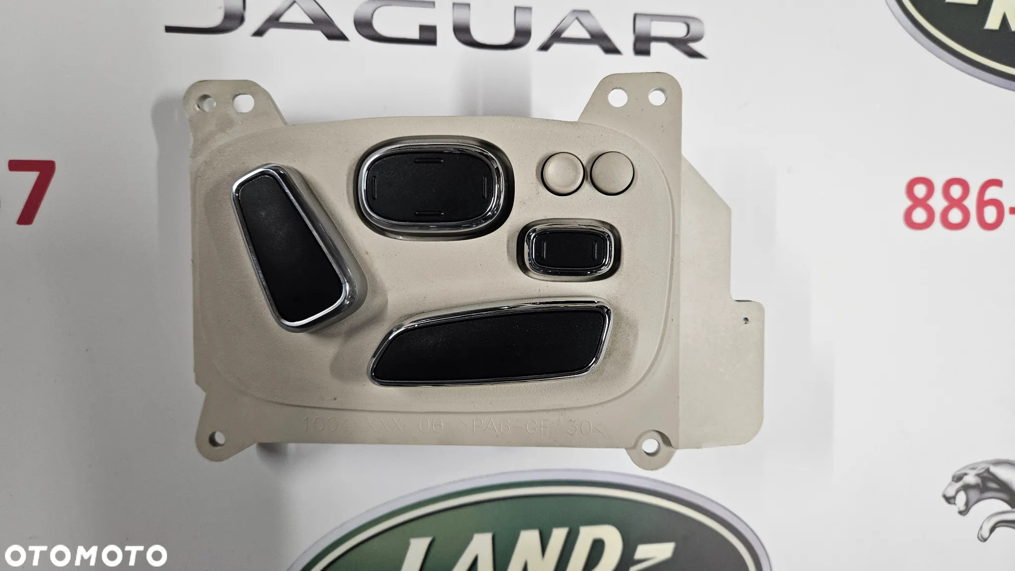 Jaguar XJ 351 2010-2015 Panel sterowania fotelem prawym Panel fotela prawy AW93-14B566-MA - 2