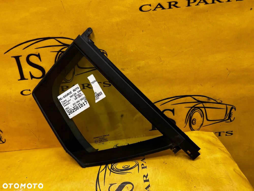 SZYBA DRZWI TYŁ PRAWA PRAWY DACIA SANDERO III 2023R - 1