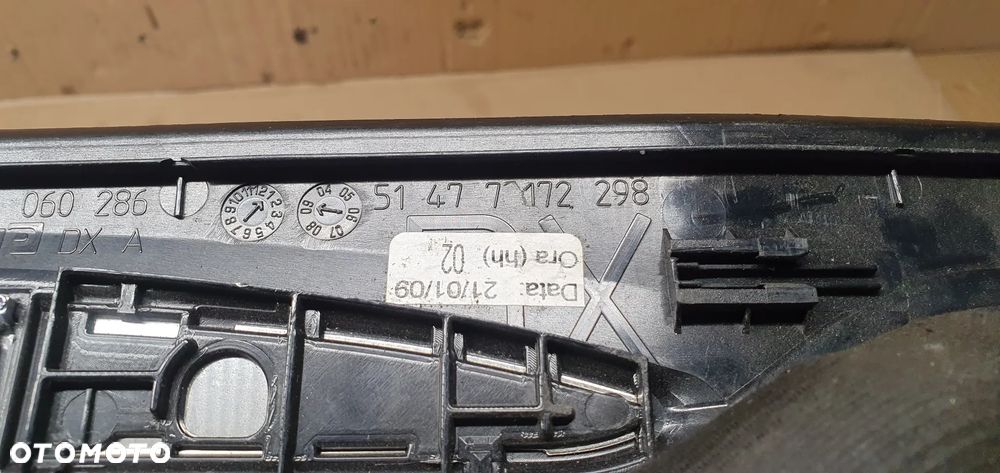 Nakładka listwa progu prawy tył BMW 3 E90 7060286 - 7
