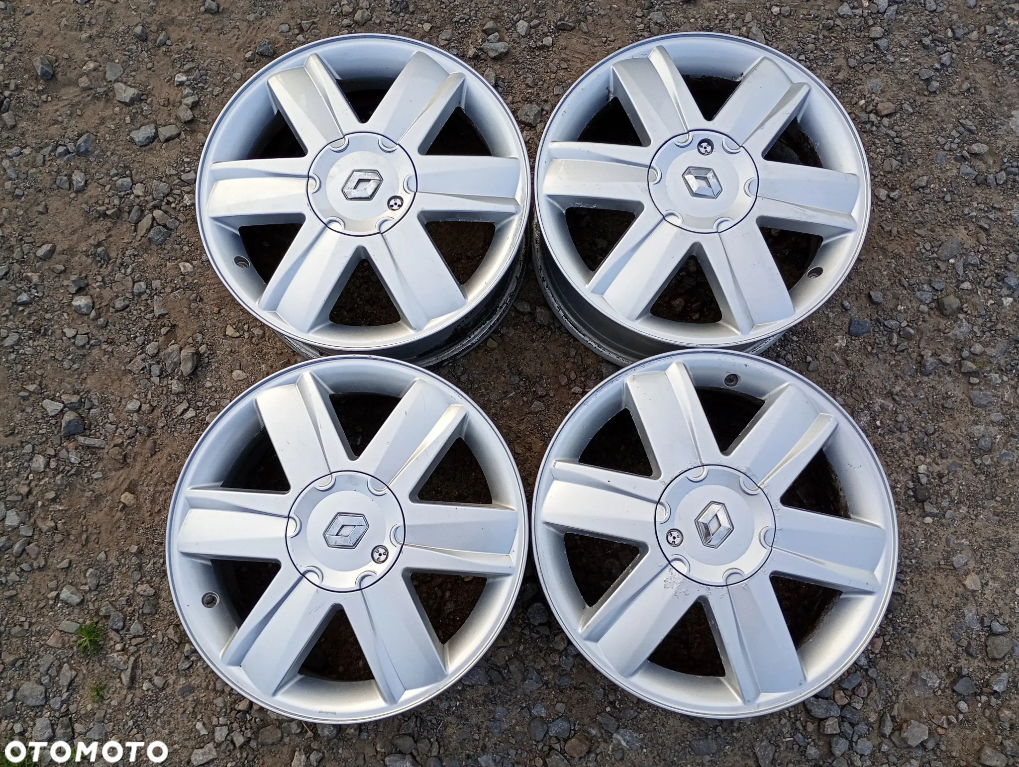 RENAULT Oryg. Felgi 16cali  4x100  ET49  6,5Jx15 BDB Stan - 3