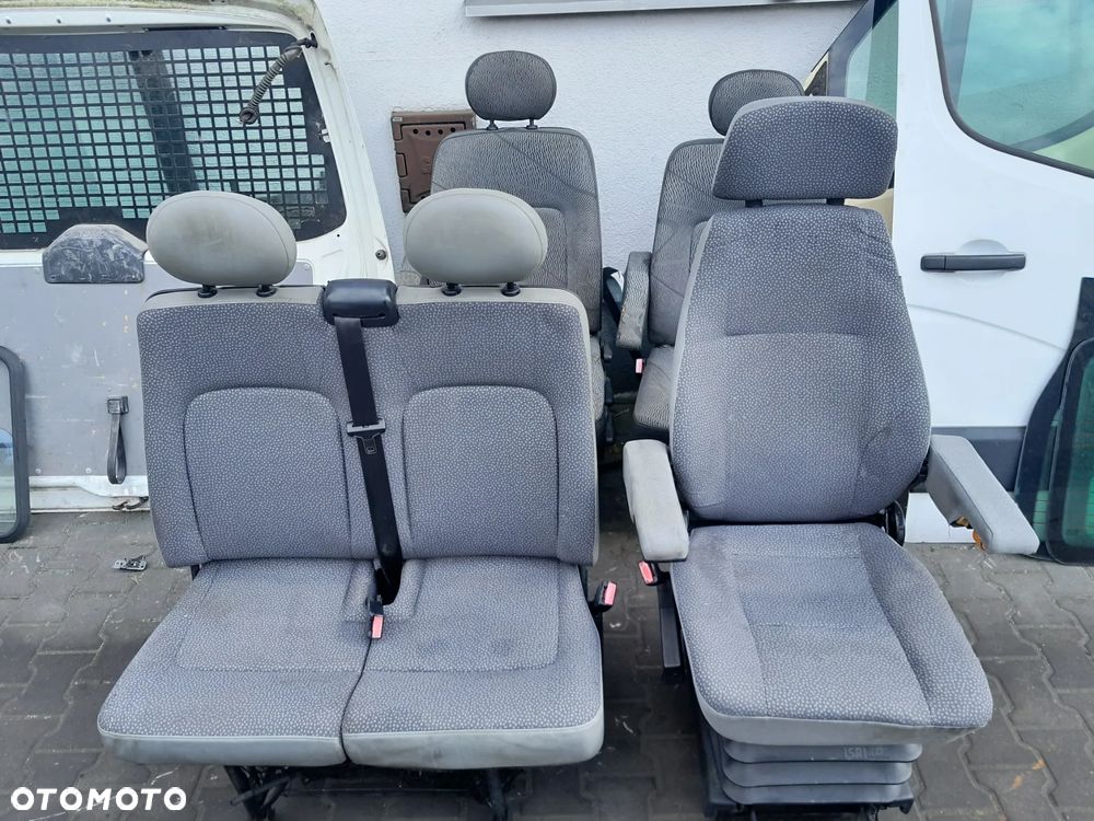 Komplet foteli pneumatyczny kanapa Renault Master II Movano B - 1