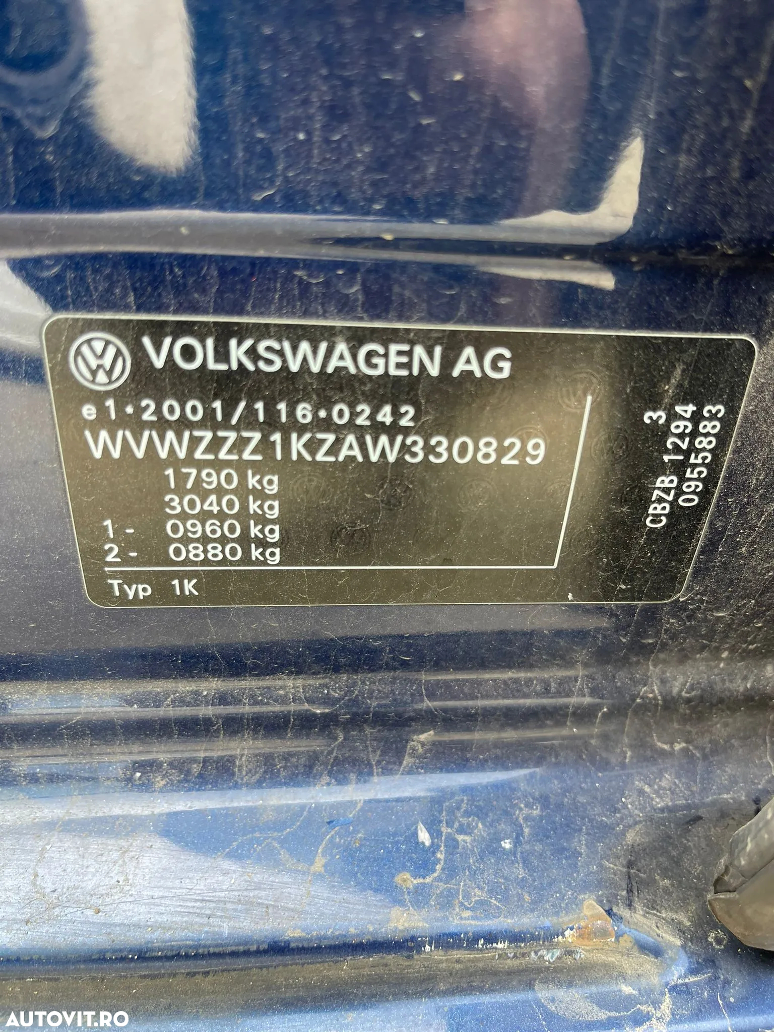 Dezmembrari VW Golf 6 / 1.2 TSI / CBZB - 6