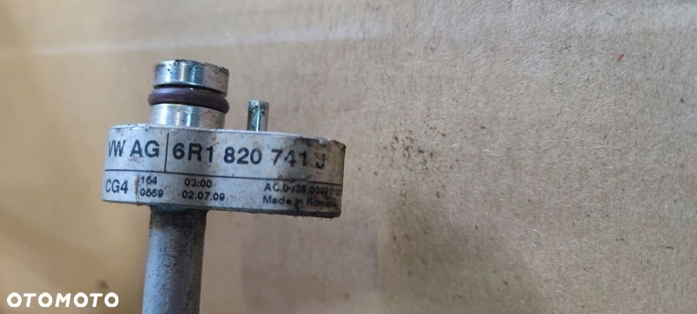 VW POLO V 6R 09-14r. RURKI PRZEWODY KLIMATYZACJI KOMPLET 1.2 BENZYNA - 5