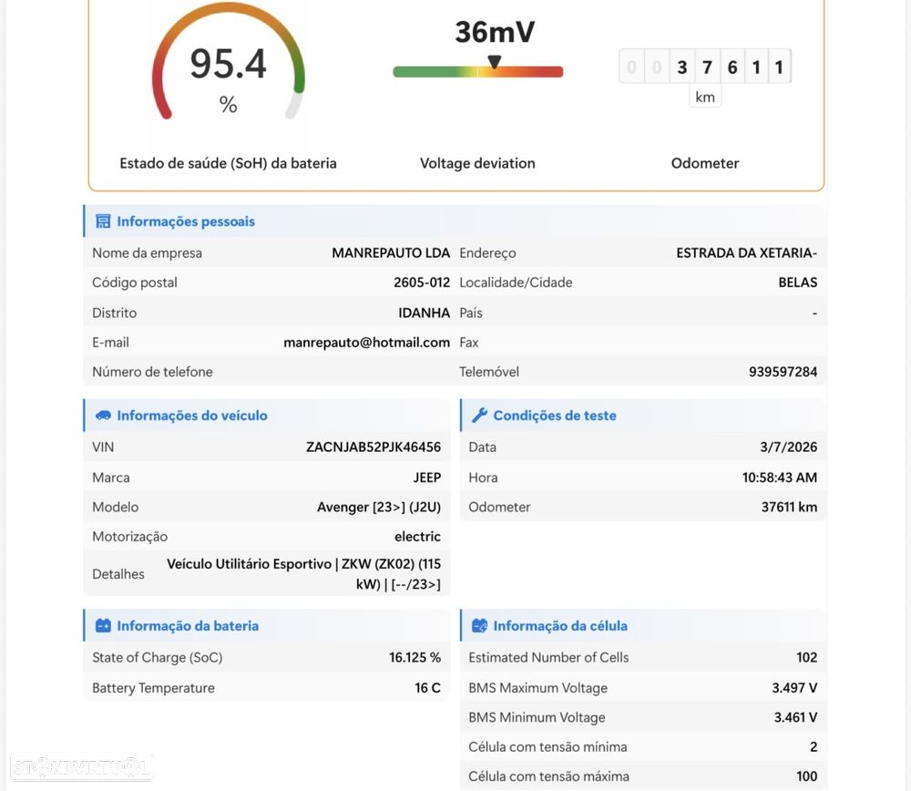 Jeep Avenger 54 kWh Longitude - 35