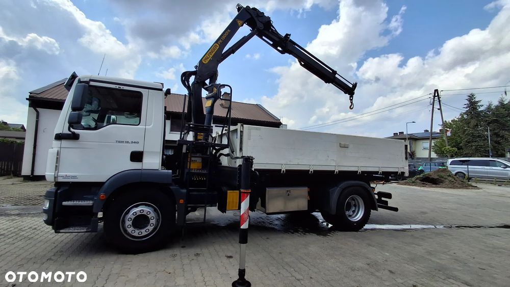 MAN TGM 18.340 wywrotka z HDS Palfinger - 18