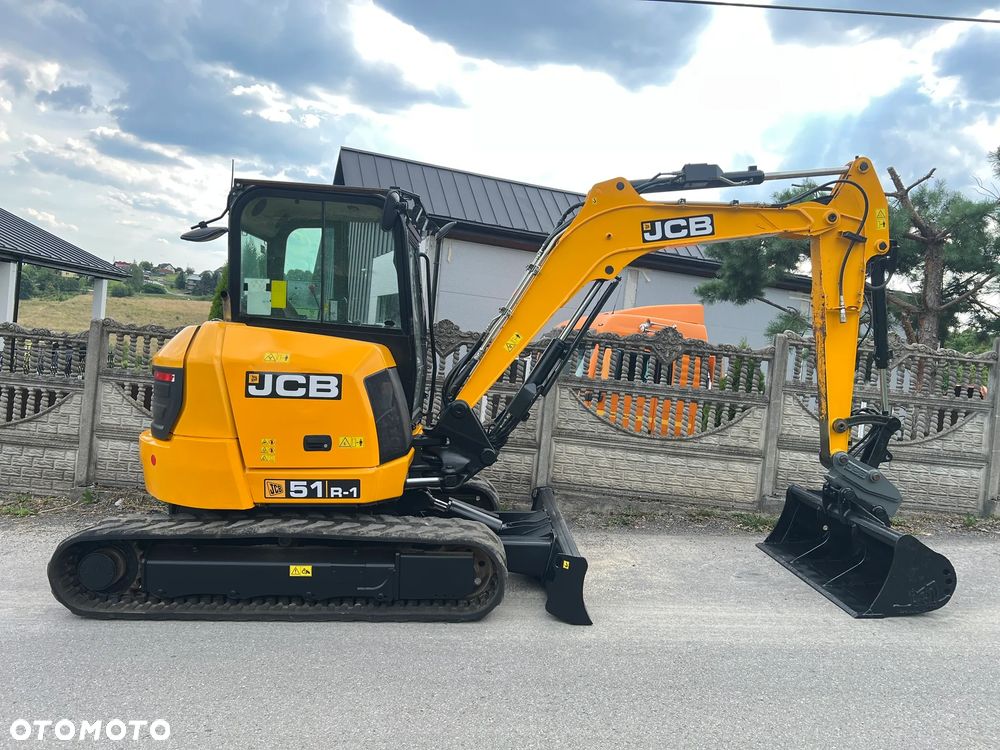 JCB 51R-1 | Koparka Gąsienicowa JCB 51 R | 5 Ton | Zerowy Obrys | Minikoparka | Super Stan | Sprowadzona | - 3