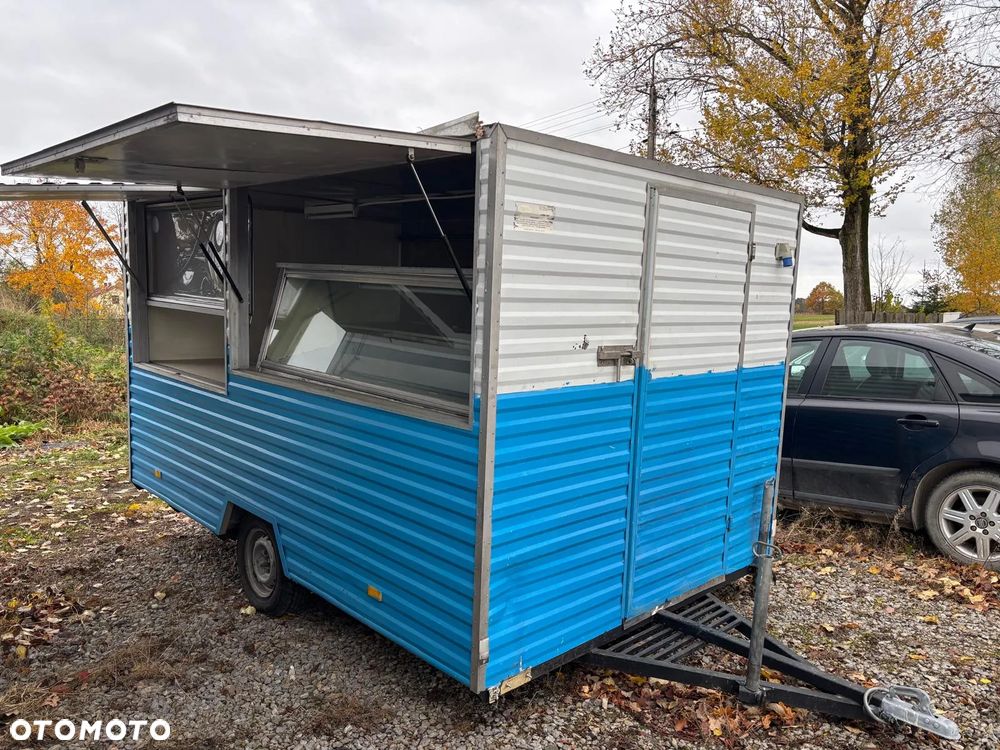 Inny Przyczepa gastronomiczna handlowa MROŻNIA  MIĘSO kebab grill kuchnia - 2