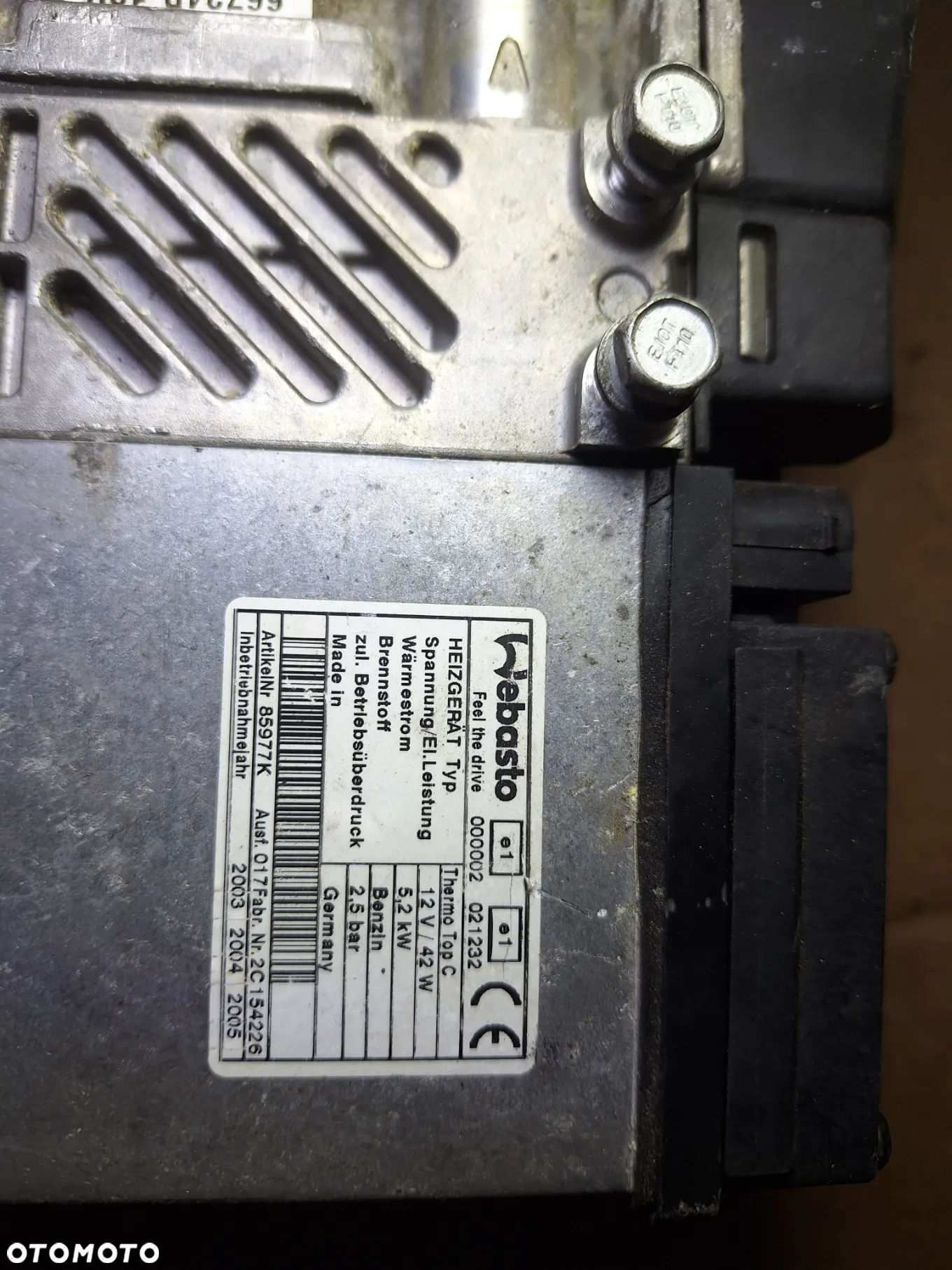 BMW E39 WEBASTO OGRZEWANIE 000002021232 - 4